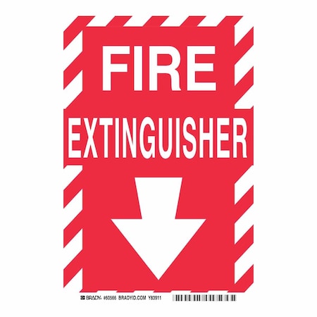 Brady Safety Sign, 10 in Height, 7 in Width, Polyester, Rectangle, English 60566